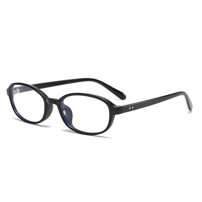 Vintage TR90 Small Frame Nerd Glasses, Ultra-Light No-Makeup Blue Light Blocking