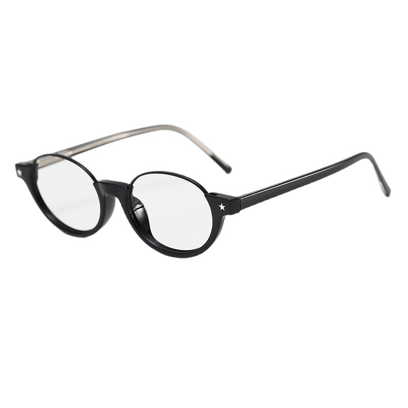 Vintage British Half-Rim TR90 Blue Light Blocking Nerd Glasses Unisex