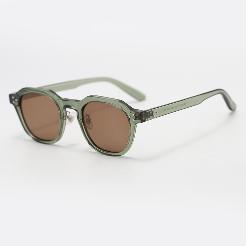2026 New Retro American Punk Polygon TR90 Polarized Unisex Cross-border Sunglasses 图2