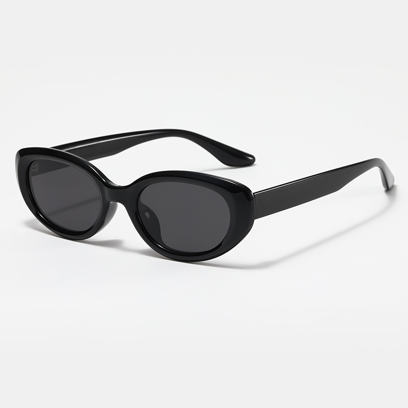 2026 New Korean Retro Cat Eye Oval TR90 Polarized UV Protection Unisex Sunglasses